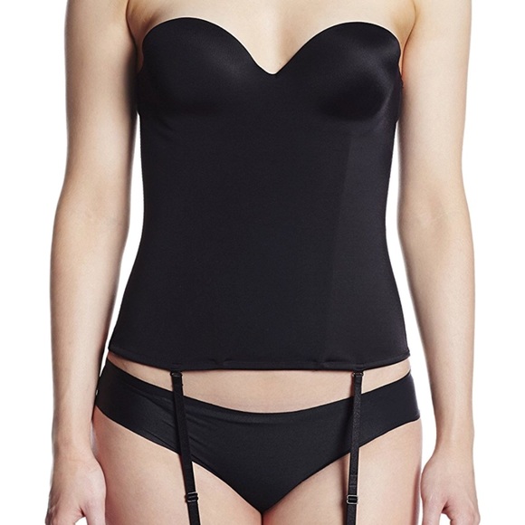 Jezebel Embrace Bustier - Black NWT - Picture 1 of 4
